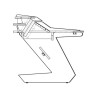 Студийный стол Dominator Полный комплект, весь черный Studio Desk Dominator Full Set All Black