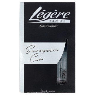 Трость для кларнета Legere European Cut Bass Clar. 4.0 Legere European Cut Bass Clar. 4.0