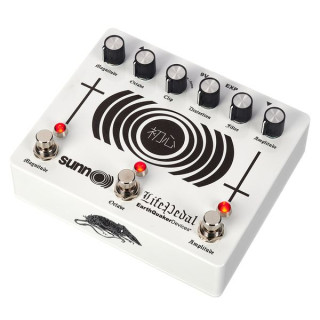 Сейсмические устройства Sunn O))) Педаль жизни V3 Белая EarthQuaker Devices Sunn O))) Life Pedal V3 White