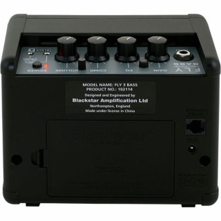Комбоусилитель для бас-гитары Blackstar FLY 3 Bass Amp BK Blackstar FLY 3 Bass Amp BK