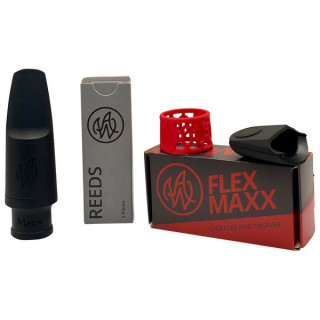 Комплект для альт-саксофона AW Woodwinds AW Woodwinds Alto Sax Mouthpiece Bundle