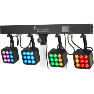 Stairville SonicPulse 4 Par Set Набор №612890 Stairville SonicPulse 4 Par Set Bundle №612890