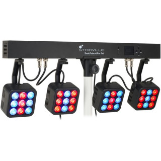 Stairville SonicPulse 4 Par Set Набор №612890 Stairville SonicPulse 4 Par Set Bundle №612890