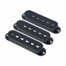 Комплект накладок для крепления подкрылка BK Fender Strat Pickup Cover Set BK