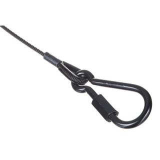 Страховочный трос Ultralite Safety Set 4mm/100cm Bk 10pcs. Ultralite Safety Set 4mm/100cm Bk 10pcs.