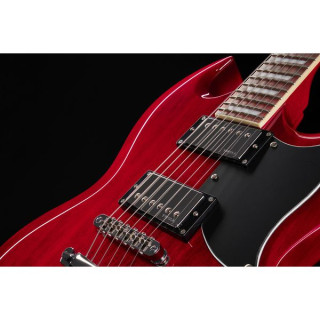 Электрогитара Harley Benton DC-Custom II Cherry