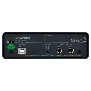 Аудиоинтерфейс Swissonic Audio 2 Swissonic Audio 2