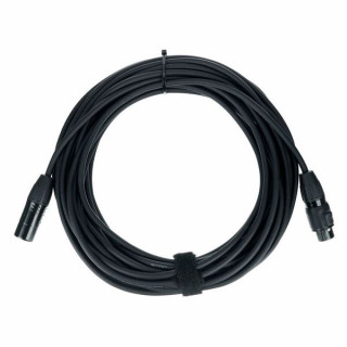 DMX кабель Stairville PDC3BK IP65 DMX Cable 15m 3pin Stairville PDC3BK IP65 DMX Cable 15m 3pin