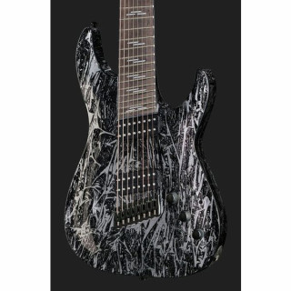 Электрогитара Schecter C-8 Multiscale Silver Mountain Schecter C-8 Multiscale Silver Mountain