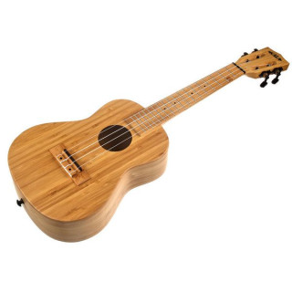 Гавайская гитара серии Kala Bamboo c атласом Kala Bamboo Series Ukulele C Satin