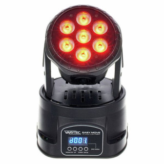 Движущаяся голова Varytec Easy Move XS HP Wash 7x8W RGBW Varytec Easy Move XS HP Wash 7x8W RGBW