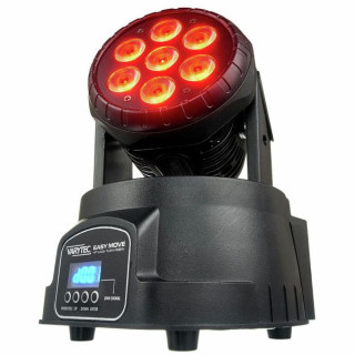 Движущаяся голова Varytec Easy Move XS HP Wash 7x8W RGBW Varytec Easy Move XS HP Wash 7x8W RGBW