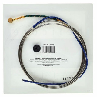 Струна для контрабаса Daddario HH616-3/4M Helicore Bass B Med Daddario HH616-3/4M Helicore Bass B Med