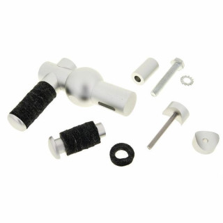 Алюминиевая вешалка для гитары Bulldog серебристого цвета Bulldog Aluminum Guitar Hanger Silver