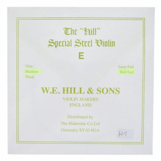 Струна для скрипки W.E. Hill & Sons E-String 4/4 Medium BE W.E. Hill & Sons E-String 4/4 Medium BE