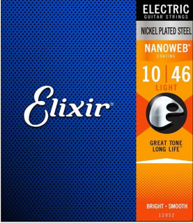 Струны Elixir Nanoweb Light 12052