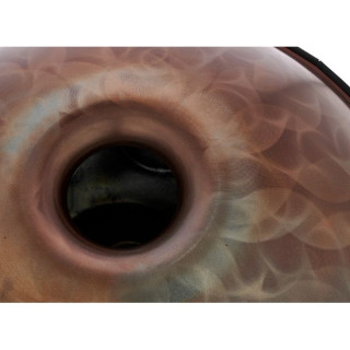 Кастрюли Mercury Handpans D Kurd 9 из тлеющей стали 432 Гц Mercury Handpans D Kurd 9 Ember Steel 432Hz