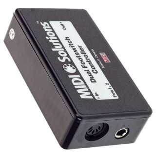 MIDI-решения с двойным ножным переключателем-контроллером MIDI Solutions Dual Footswitch Controller