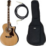 Электроакустическая гитара Harley Benton CLJ-503CE WN Набор №539008 Harley Benton CLJ-503CE WN Bundle №539008