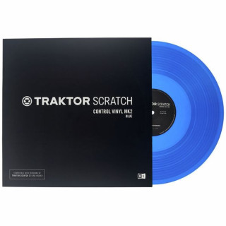 Винил скрэтчи Native Instruments Traktor Blu MkII Native Instruments Traktor Scratch Vinyl Blu MkII