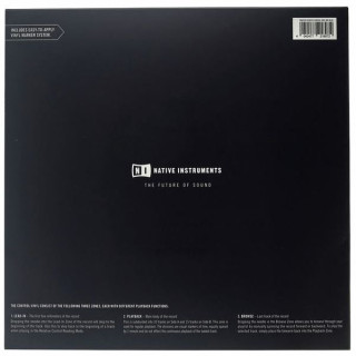 Винил скрэтчи Native Instruments Traktor Blu MkII Native Instruments Traktor Scratch Vinyl Blu MkII