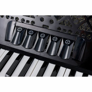 Startone Фортепианный аккордеон 72 Черный MKII Startone Piano Accordion 72 Black MKII