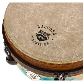 Раккун Джембе 12" Джамбо - Туркоиз Raccoon 12" Jumbo Djembe - Turquoise