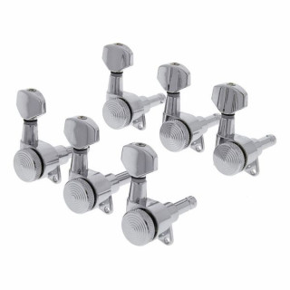 Локовые колки Harley Benton Parts Locking Tuners 6L Chrome Harley Benton Parts Locking Tuners 6L Chrome