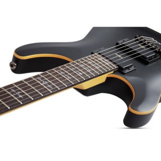 Schecter Demon-6 LH Сатиновый черный Schecter Demon-6 LH Satin Black