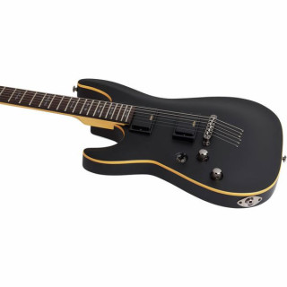 Schecter Demon-6 LH Сатиновый черный Schecter Demon-6 LH Satin Black