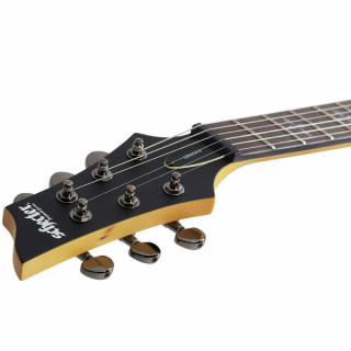 Schecter Demon-6 LH Сатиновый черный Schecter Demon-6 LH Satin Black