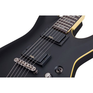 Schecter Demon-6 LH Сатиновый черный Schecter Demon-6 LH Satin Black