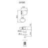 Колки для электрогитары Grover 305BCL6 Rotomatics LH Grover 305BCL6 Rotomatics LH