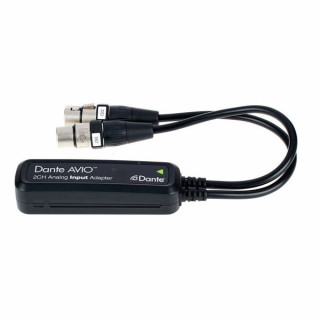 Адаптер Dante AVIO Analog Input Adapter 2x0 Dante AVIO Analog Input Adapter 2x0