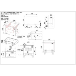 Гитарный комбо Flyht Pro Универсальный 1x 12" Flyht Pro Guitar Combo Universal 1x 12"