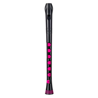 Nuvo Recorder+ Baroque black-pink Nuvo Recorder+ Baroque black-pink