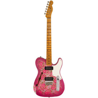 Fender Tele Dual P90 Розовый с рисунком Пейсли Fender Tele Dual P90 Pink Paisley