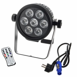 Eurolite LED 4C-7 Бесшумный тонкий прожектор Eurolite LED 4C-7 Silent Slim Spot