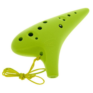 Tavmusic.ru 12H Окарина С3 Зелёная Rivo Thomann 12H Ocarina C3 Green Rivo