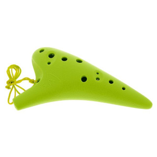 Tavmusic.ru 12H Окарина С3 Зелёная Rivo Thomann 12H Ocarina C3 Green Rivo