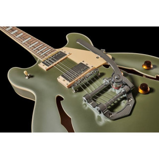 Harley Benton HB-35Plus Tremlo Оливково-серый Harley Benton HB-35Plus Tremlo Olive Drab