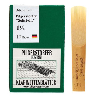 Трости для кларнета Pilgerstorfer Solist-dt. Bb-Clarinet 1.5 Pilgerstorfer Solist-dt. Bb-Clarinet 1.5