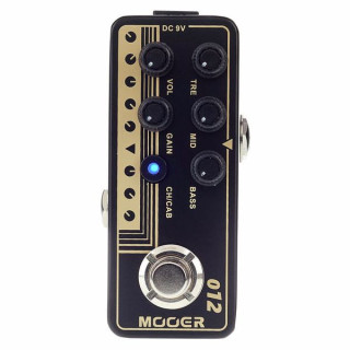 Микропроцессорный предусилитель Mooer 012 Золото США 100 Mooer Micro PreAmp 012 US Gold 100
