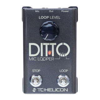 Педаль лупера TC-Helicon Ditto Mic Looper TC-Helicon Ditto Mic Looper