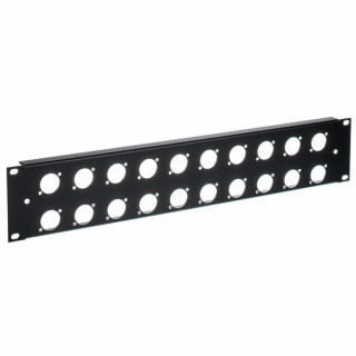 Панель стойки Thon 2U 20XLR 90° Thon Rack Panel 2U 20XLR 90°