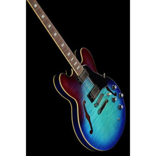 Epiphone ES-335 с фигурным черничным взрывом Epiphone ES-335 Figured Blueberry Burst