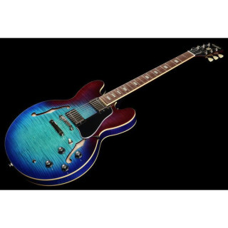 Epiphone ES-335 с фигурным черничным взрывом Epiphone ES-335 Figured Blueberry Burst