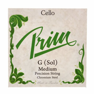 Струна для виолончели Prim G Средняя Prim Cello String G Medium