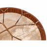 Земной шаманский барабан из козьей шкуры, состриженной 60 Terre Shaman Drum Goat Skin Shorn 60