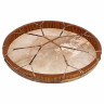 Земной шаманский барабан из козьей шкуры, состриженной 60 Terre Shaman Drum Goat Skin Shorn 60